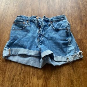 Size small shorts from Madewell